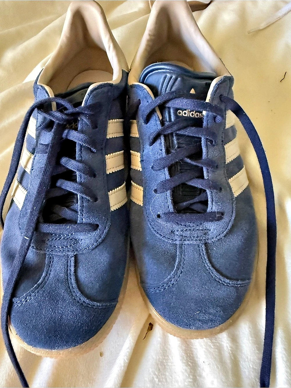 adidas Samba OG Blue & White Sneakers US Youth 5.5